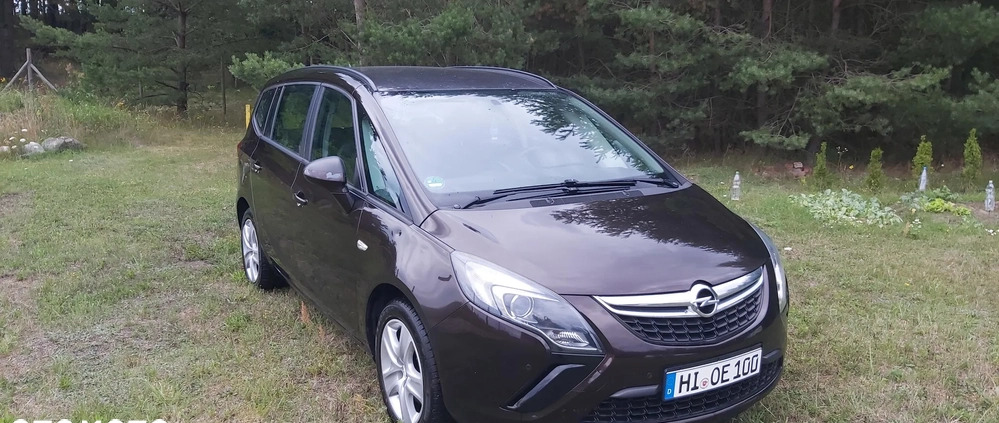 Opel Zafira cena 26000 przebieg: 185345, rok produkcji 2013 z Szczecinek małe 137